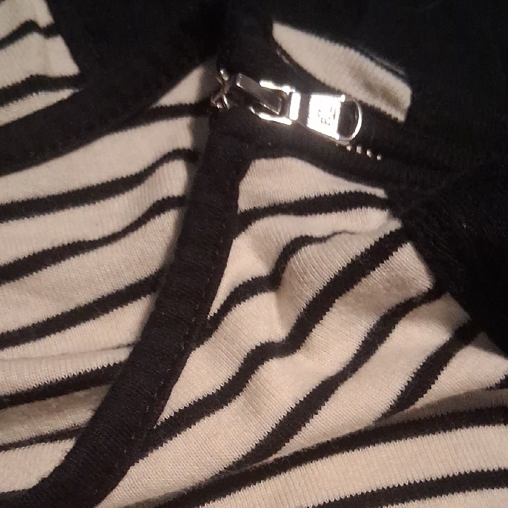 Lauren Ralph Lauren Striped Colorblock Long Sleeve Top XL - Picture 7 of 8